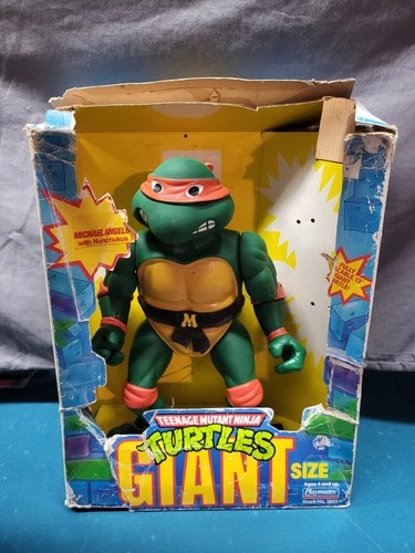 Playmates Michelangelo Teenage Mutant Ninja Turtle Figure Giant Size 13”