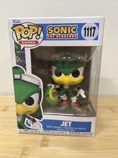 Funko POP! Figura Vinilo Sonic the Hedgehog Jet the Hawk con Tablero #1117