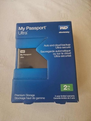 Passport Ultra USB 3.0  Portable Hard Drive WD 2TB   for parts see description