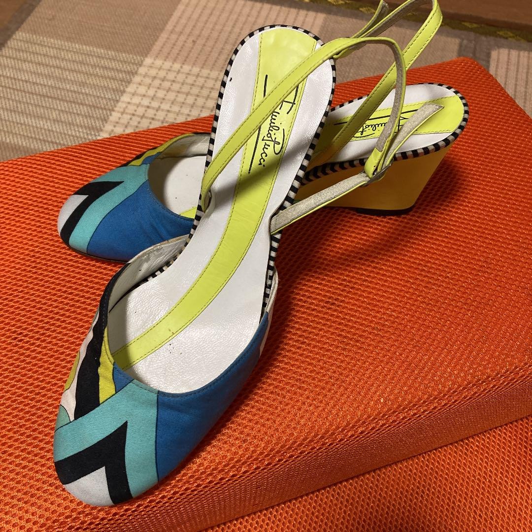 Emilio Pucci High Heels Fashionable Statement Shoes with