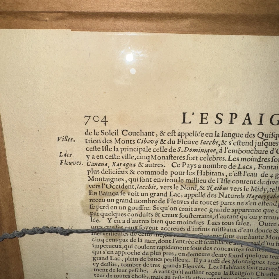 ОРИГИНАЛЬНАЯ КАРТА CUBA INSULA, HISPANIOLA INSULA ГОНДИУСА, C. 1620 - Изображение 3 из 4