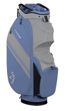 New Callaway Golf Chase 14 Cart Bag Silver/Hydrangea