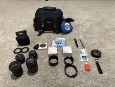 Canon 4-Lens Kit w/ ND filters, polarizer, bag, cleaning supplies