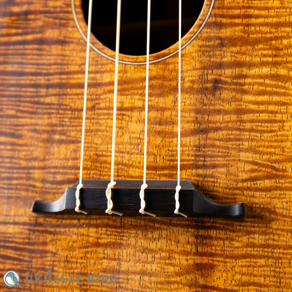 ukelele concierto da h (da akka) 14f piña koa palo de rosa Foto 2 de 4