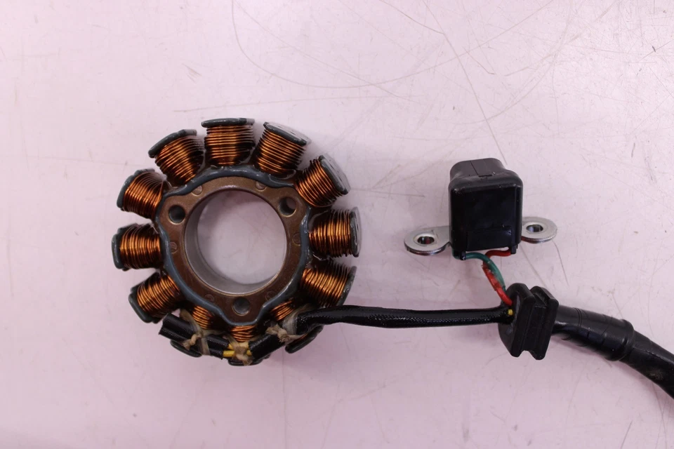 22-24 SUZUKI RMZ450 OEM ESTATOR MAGNETO GENERADOR ALTERNADOR PROBADO BUENO Foto 4 de 4