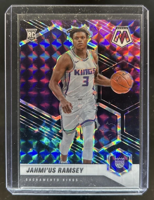 2020-21 Panini Mosaic Jahmi'us Ramsey RC Choice Nebula Rookie #1/1 Kings