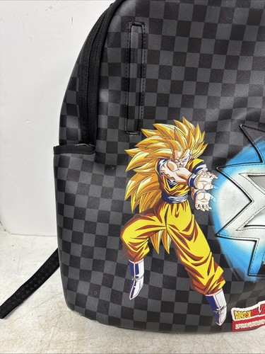 SPRAYGROUND DRAGON BALL Z DBZ SHARK BITE KAMEHAMEHA BACKPACK DLVX Used - Picture 4 of 14