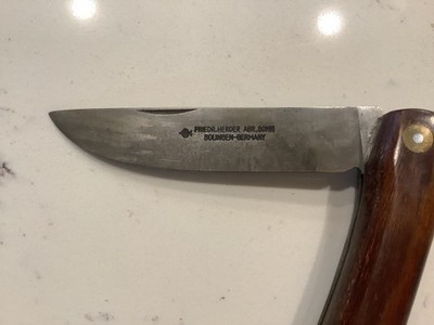 VINTAGE FRIEDR HERDER ABR. SOHN SOLINGEN GERMANY POCKET KNIFE