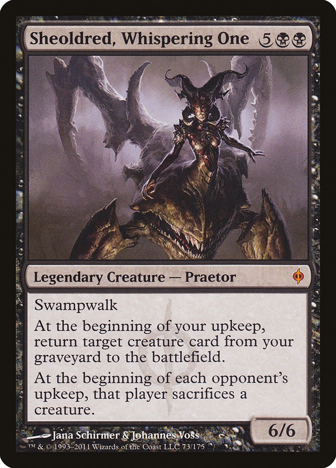 MTG Magic the Gathering Sheoldred, Whispering One (73/181) New Phyrexia LP