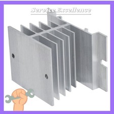 1PCS 10A-40A Aluminum Heat Sink for Solid State Relay SSR Small Type Heat Dissi