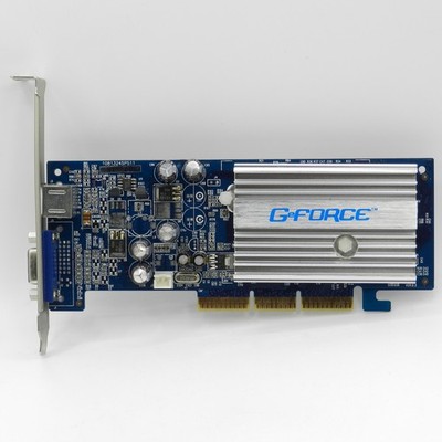 NVIDIA GeForce4 MX 4000 128MB AGP 4x DDR GeForce 4 Video Card - TESTED