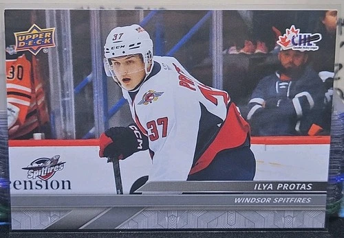 24-25 Upper Deck CHL Ilya Protas Rookie ??? Washington Capitals Prospect
