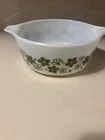 Vintage Pyrex Spring Blossom Crazy Daisy White 474-B No Lid 750ml Casserole