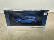 Norev 1:43 Scale - 2016 FORD FOCUS RS - Nitrous Blue Die Cast Car - NEW In Box