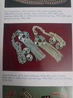 Vintage 1972 Sarah Coventry Spanish Moss Necklace Silvertone Pendant Tassels — photo 4