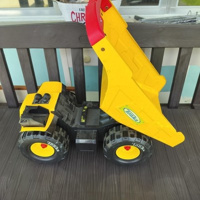 2004 VTG Hasbro Tonka Mighty Big Yellow Dump Truck 19”x12