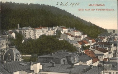 Marienbad Tschechien Boehmen Marienbad Ferdinandstrasse