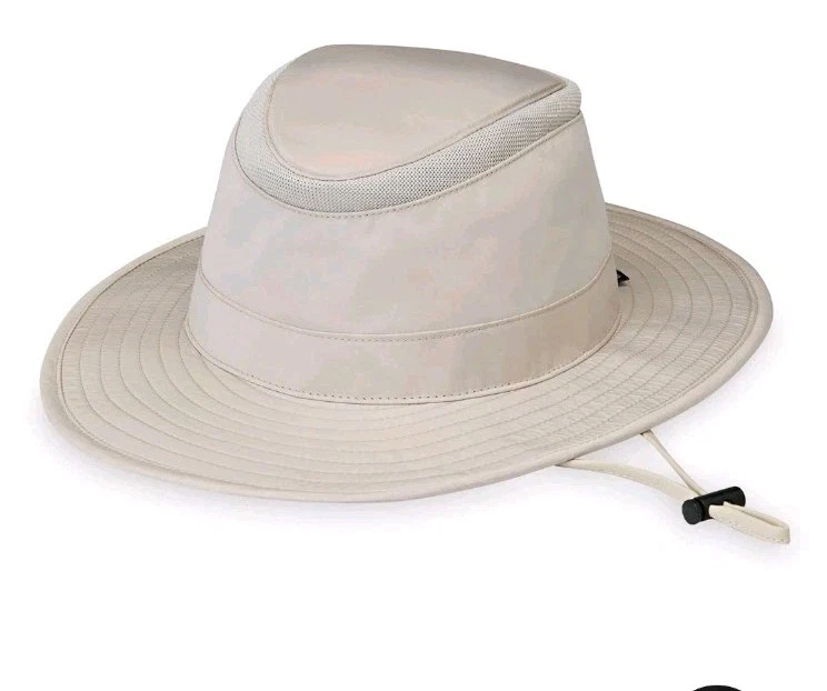 Men’s Summit Sun Hat (Stone, Medium/Large) – UPF 50+, Wide Brim, Packable Des...