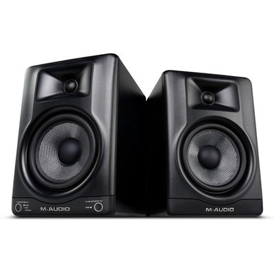 M-AUDIO BX5BT Pair 5'' Desktop Studio Monitor Speakers with 5 inches, Black