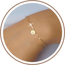 Mothers Day Gifts for Daughter Mom, Cross Bracelet for Women Graduation Gifts 20