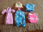Vintage Barbie Kelly Clothing Accessory Outfit  Shoes Robe Lot S9