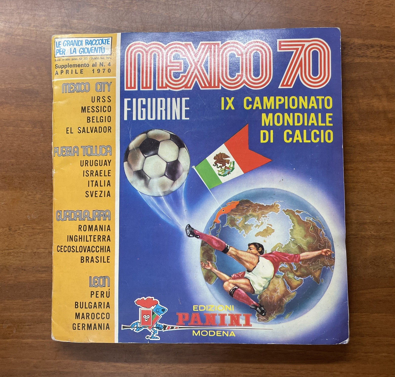 Album Figurine Calciatori Panini Mexico 70 Completo!!!!