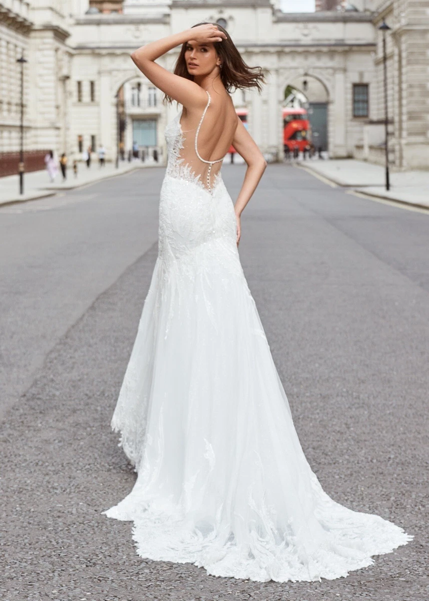 Size 14 wedding dress street size sale