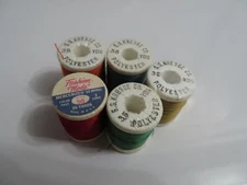 S. S. Kresge Vintage Sewing Thread Spools and 1 Fashion Mode Spool