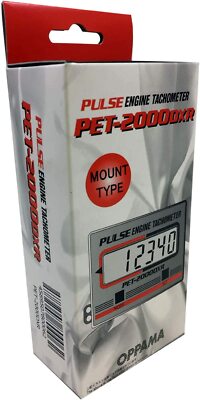 OPPAMA PET-2100DXR Pulse Engine Tachometer for Gasoline Engine new Free Shipping