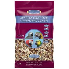 Johnston & Jeff Africa Grey Low Sunflower Blend 12.75kg (original SEALED BAG)