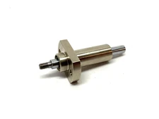 Pilot Flanged Linear Ball Bearing w/ 6mm Threaded Tip Rod, 12mm Overall Diameter