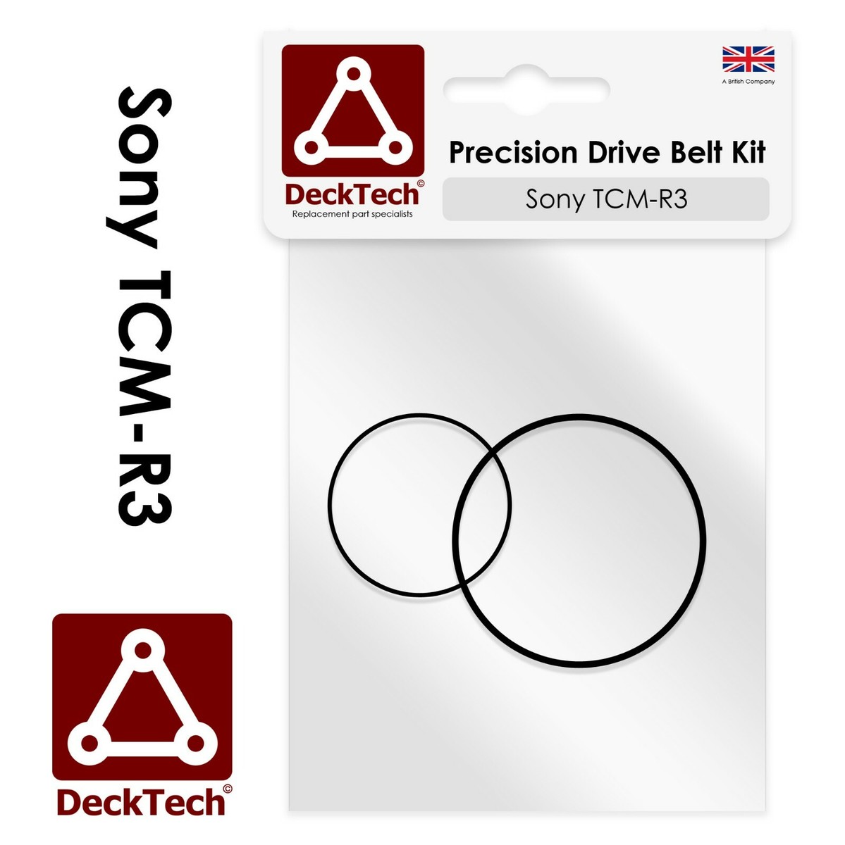 DeckTech™ Replacement Belt Kit for Sony Walkman TCM-R3 TCMR3 TCM