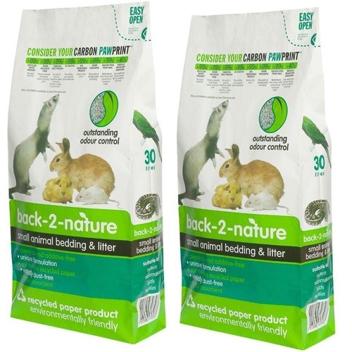 Back 2 Nature Small Animal Bedding For All Small Animals 10/20/30/60 Litre Bag - Picture 10 of 10