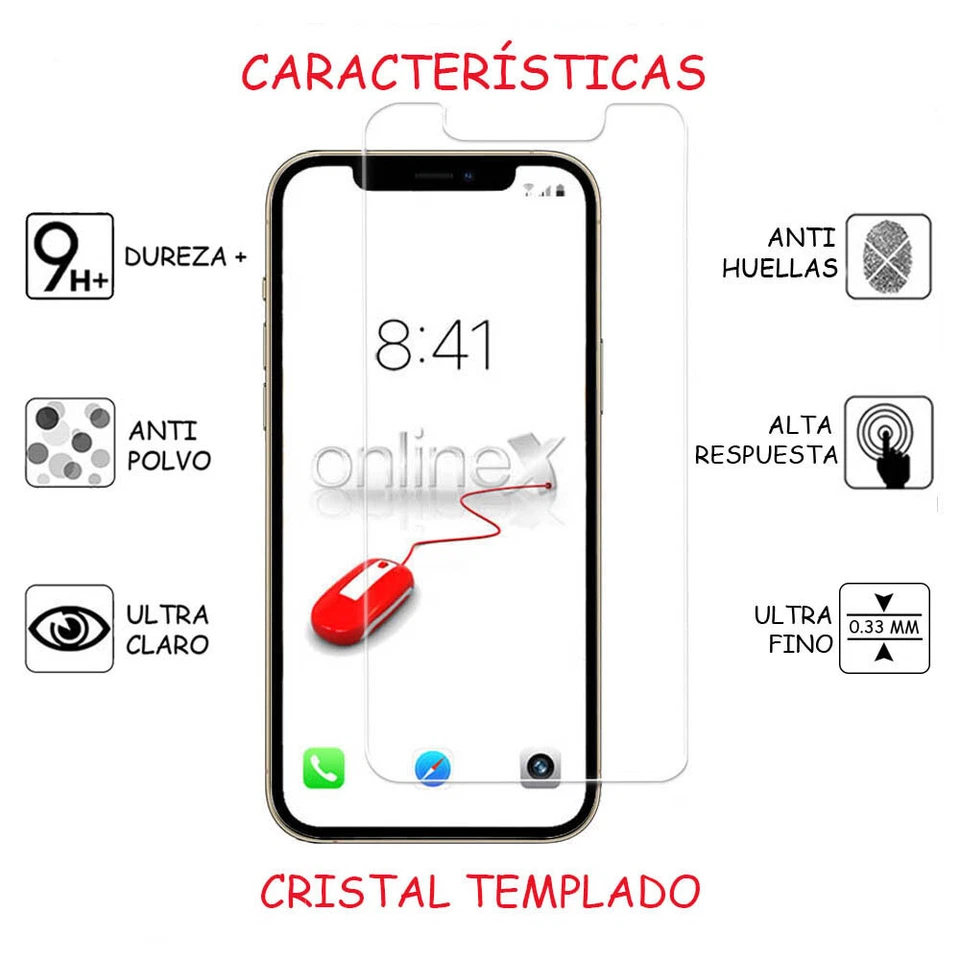 Cristal Templado para SAMSUNG GALAXY CORE2 G355 Protector Pantalla a1914 nt - Imagen 3 de 4