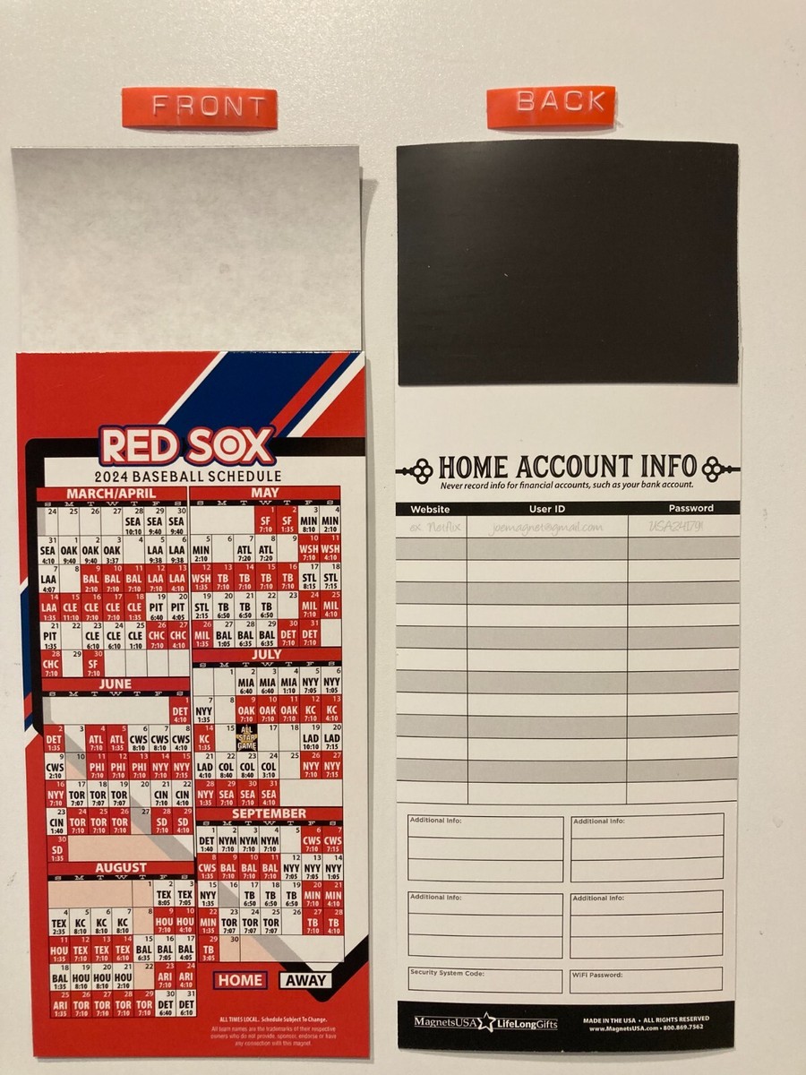 mlb-boston-red-sox-2024-magnet-schedule-9-x-3-1-2-teams-dates-times-new-ebay