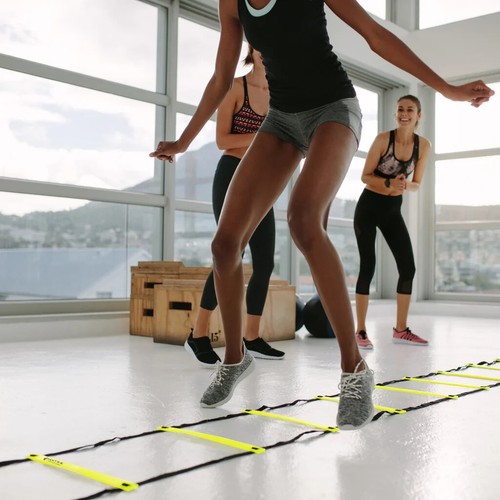 Crossol Sports-Velocidad y Agilidad Juego de Entrenamiento Incluye Conos de Escalera Bolsa de Transporte - Imagen 11 de 14