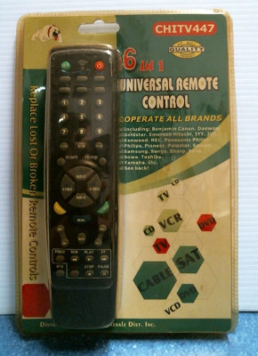 Pit Bull 6 in 1 Universal Remote Control  (CHITV447)  FS