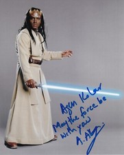 TUX AKINDOYENI signed autograph 20x25cm STAR WARS in person autograph COA
