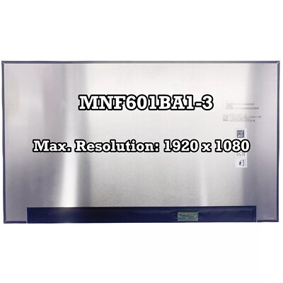 MNF601BA1-3 FHD 1920x1080 30 pins IPS EDP 15.6 inch IPS Panel New LCD Screen