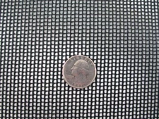 VINYL COATED mesh 60" x by the yard outdoor rated White, Black, Red, Green, Blue