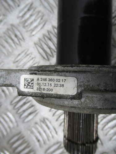 2017 INFINITI Q30 SE D H15 1.5 DIESEL AUTO FRONT RIGHT SIDE DRIVESHAFT REF21219 - Picture 2 of 5