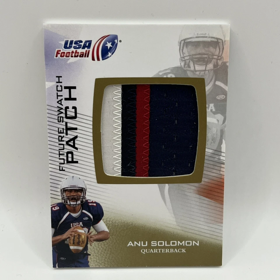 2012 Upper Deck USA Football Future Swatch & Patch Pick One! - Image 4 of 4