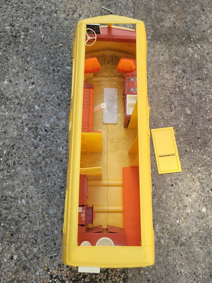 Autocaravana Barbie Star Traveler Eleganza II 1976 vintage, cámper, autocaravana, con caja Foto 3 de 4
