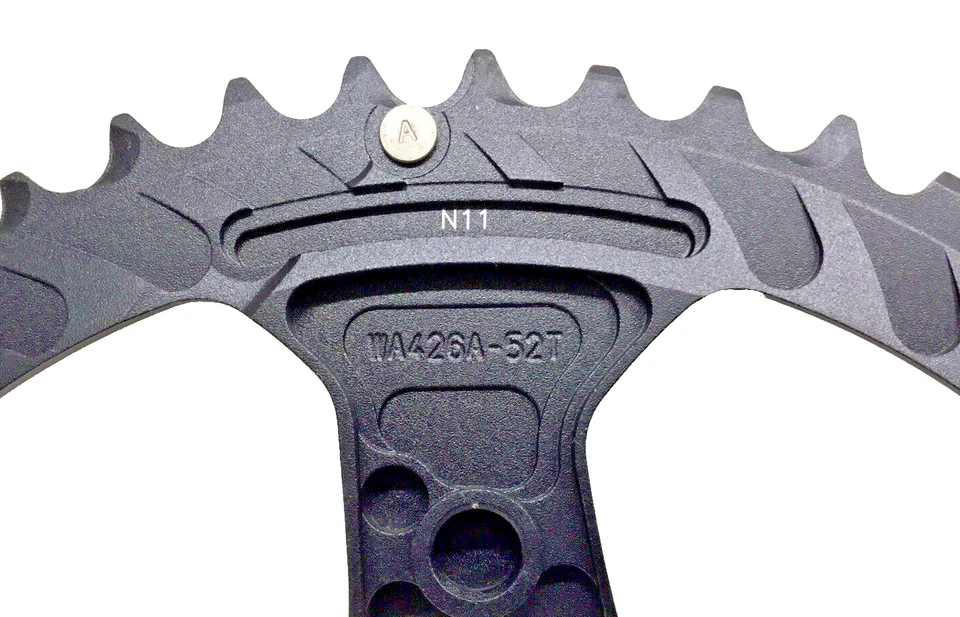 FSA Super Road ABS Aluminum Outer Chainring 52T 110BCD 4-Bolt 11 Speed WA426 NEW - Image 4 of 4