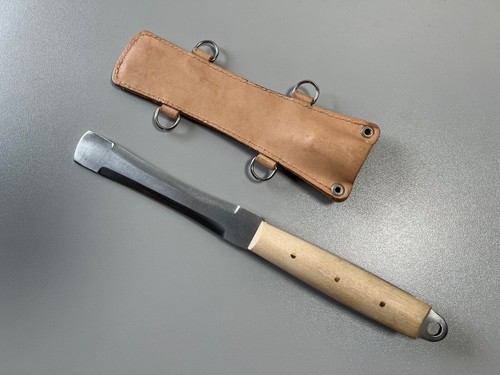 orig. DDR NVA Fallschirm-KAPPMESSER + Echtlederscheide Militär NEU und Unbenutzt