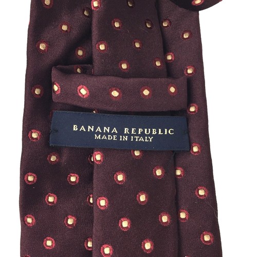 Cravate Banana Republic Fabriquée En Italie - Occasion, Pré-aimée, Style Classique, Qualité Italienne