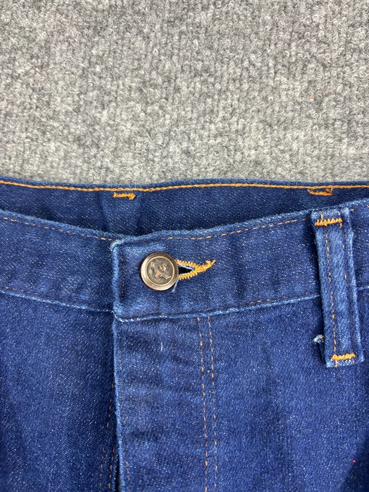 Pantalones de mezclilla Sheplers Western vintage para hombre W40 x L28 azul oscuro vaquero rodeo hechos en EE. UU. Foto 2 de 4