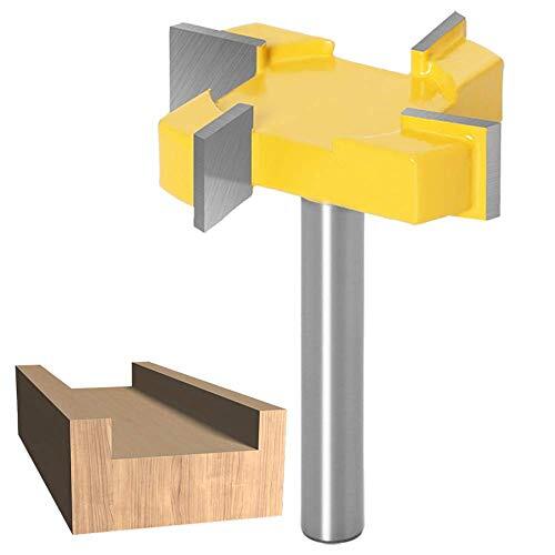 WSOOX 8mm Gambo Stelo a T Fresa Legno Fresa Piallatrice Utensile (u9u)