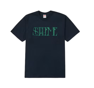 Supreme 30th Anniversary First Tee Black Supreme 30th Anniversary