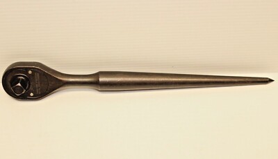  NEW Proto J5449-14BL Spud Handle Pear Head 1/2'' Drive Ratchet Black Oxide USA 